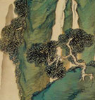 金島桂華 山水図