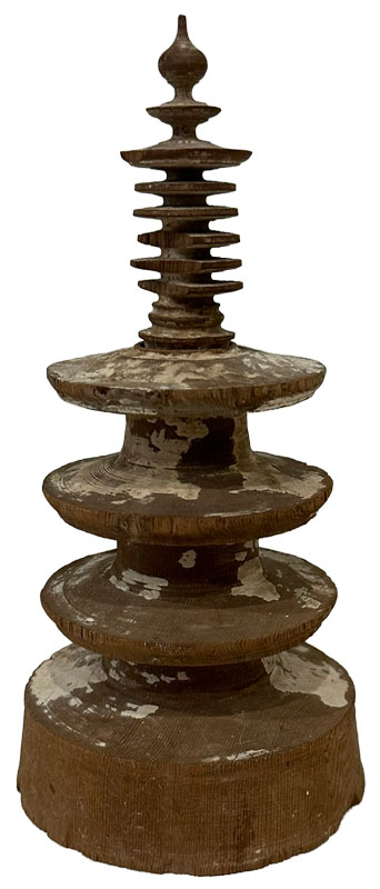 百万塔（自心印陀羅尼経収納）