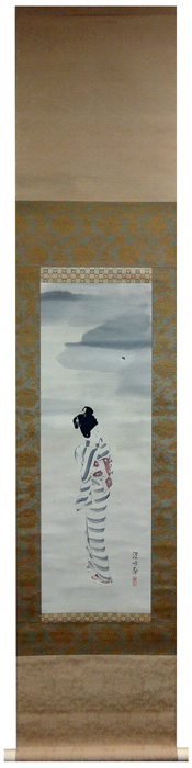 伊東深水 蛍/Web書画ミュージアム