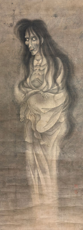 作家不詳 幽霊 Ghost painting/Web書画ミュージアム