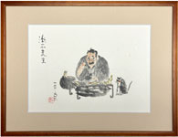 岡本一平 漱石先生