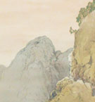木島桜谷 蓬莱山