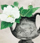 守屋多々志 白芙蓉